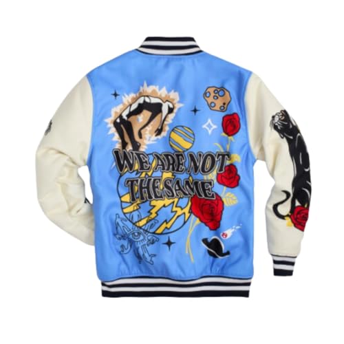 S.I.T.S Unisex Letterman Jacket with Embroidered Tiger and Sublimation Prints2