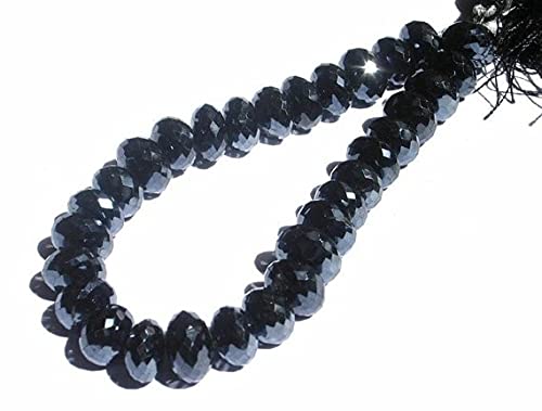 Perles de spinelle noire micro-facettées pour créer vos bracelets bohèmes et chics