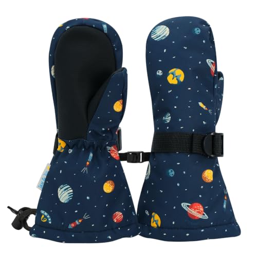 Image of JAN & JUL Boys' Toasty-Dry Waterproof Snow Mittens