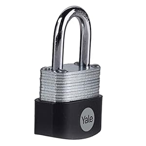 Yale Y115B Laminated Steel Padlock 30mm