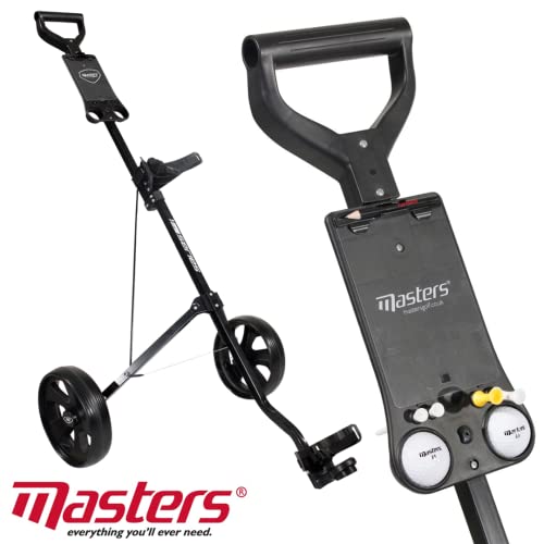 Masters-1-Series-Carrito-de-Golf-Color-Negro