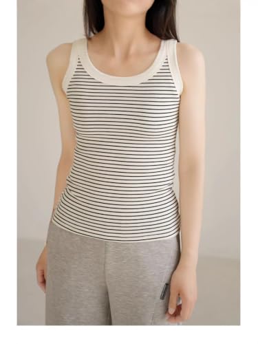Image of Girls Tanks Tops Ribbed Sleeveless Summer Crop Tops for Kids 4Y-12Y