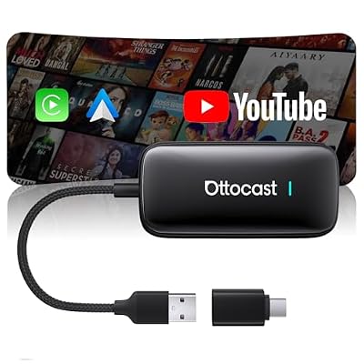 OTTOCAST Play2Video Ultra 2026 AI Box, Adaptador Inalámbrico CarPlay y Android Auto con Youtube, DAZN, Spotify, WiFi 6, 4GB+32GB, Plug & Play para Coche con CarPlay por Cable Desde 2016 | Ya disponible en tu tienda friki favorita! En mundofriki.es! OTTOCAST Play2Video Ultra 2026 AI Box, Adaptador Inalámbrico CarPlay y Android Auto con Youtube, DAZN, Spotify, WiFi 6, 4GB+32GB, Plug & Play para Coche con CarPlay por Cable Desde 2016 | Ya disponible en tu tienda friki favorita! En mundofriki.es!