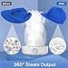 INNOPAW Automatic Cap Cleaner with steam and Dry,steam Cleaning&Ironing and Drying for Bucket Baseball Cap,hat Cleaner&Dryer for Trucker hat etc.…