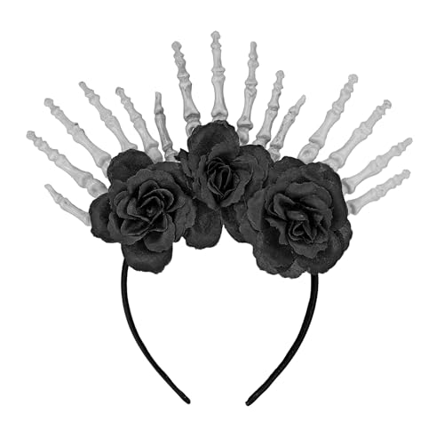 Photo de W WIDMANN MILANO Party Fashion - Serre-tête Halloween pour adultes, bijou de cheveux, accessoire pour costumes