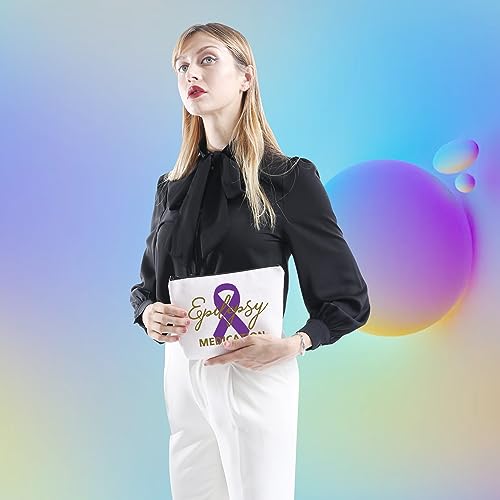 XYANFA Epilepsy Medication Bag Accessory Pouch - Seizure Alert Epileptic Gift - Epilepsy Awareness4