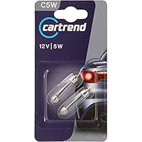 cartrend C5W Soffittenlampe 2x, Silver