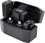 Audio Array AM-W15 Dual Wireless Mic with Charging Case | Upto 16hr Battery Backup & 100m Range | Active Noise Cancellation | Informative LCD Screen | BIS & WPC Certified | 2 Yr Warranty