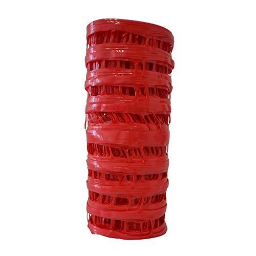 Jardibric - Signalisation chantier - Grillage avertisseur rouge électricité (0,3 x 25 m)