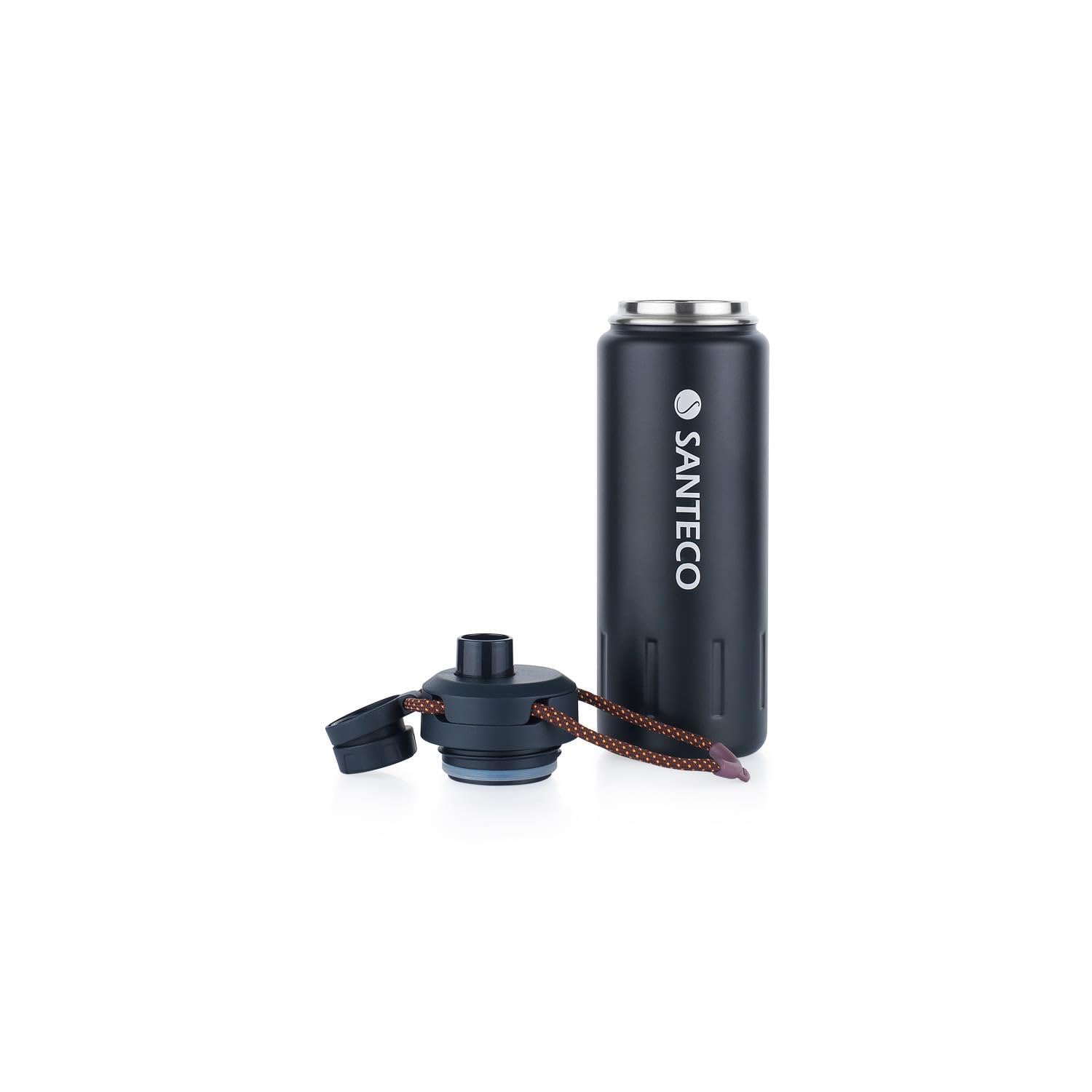 Schafer Santeco Ktwo Sporcu Termosu 710 Ml-Siyah