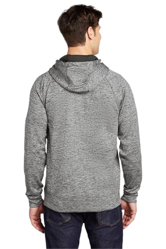 SPORT-TEK Unisex PosiCharge Electric Heather Fleece Hooded Pullover3