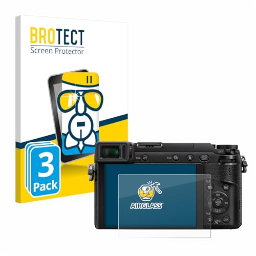 Brotect AirGlass Pellicola In Vetro Ibrido Per Panasonic Lumix DMC-G81 (3 Pezzi), Durezza 9H, Anti-impronta, Made In Germany - 4