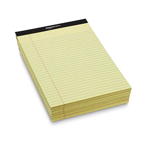 Amazon-Basics-Wide-Ruled-Lined-Writing-Note-Pad-85-inch-x-1175-inch-Canary-600-Sheets-12-Pack-of-50 Amazon-Basics-Wide-Ruled-Lined-Writing-Note-Pad-85-inch-x-1175-inch-Canary-600-Sheets-12-Pack-of-50