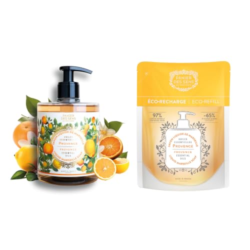 Image of Panier des Sens Provence Citrus Liquid Hand Soap, 33.8 fl oz