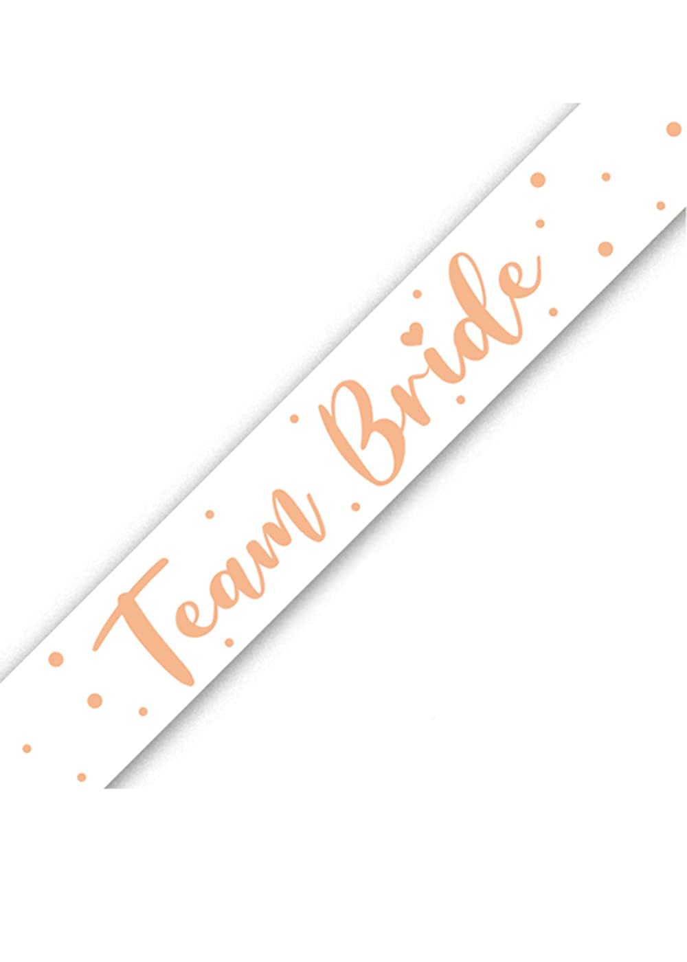 9ft Banner Team Bride Metallic
