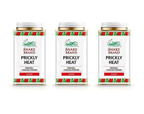 Snake Brand Prickly Heat Polvo Clásico 140 g ~ registrado en la UE ~ buques del Reino Unido