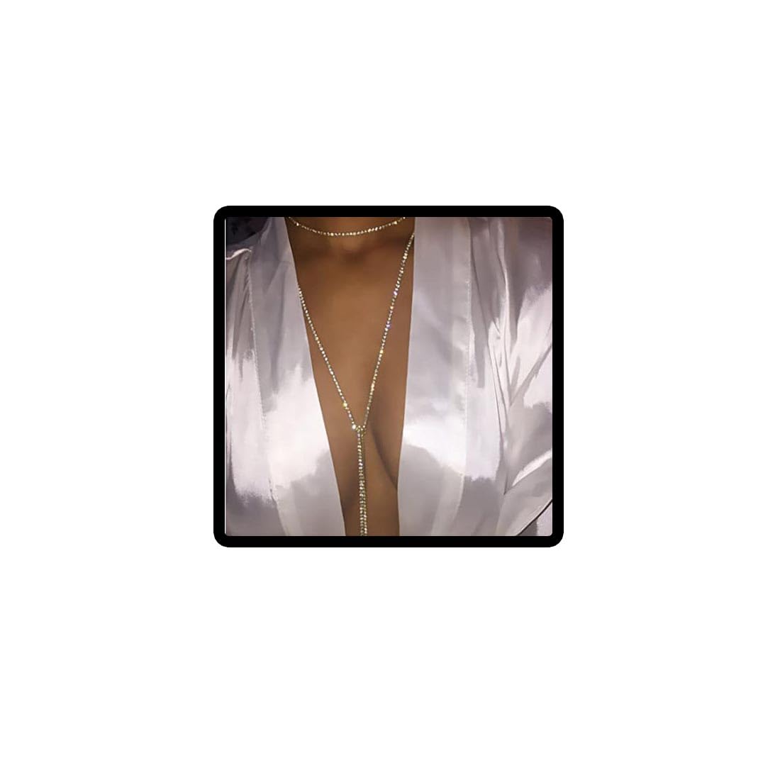 Collana lunga cristalli - Gioielli - Collane - di Raffabijoux | su