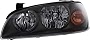 Evan Fischer Headlight Assembly Compatible with 2004-2006 Hyundai Elantra Halogen Driver Side