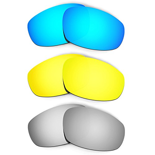 Lentes para Oakley Split Jacket de alta resistencia en oro de veinticuatro quilates
