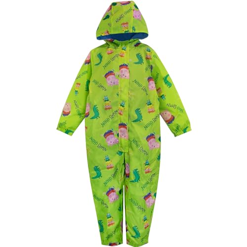 Peppa Pig Rain Suit | George Pig Waterproof Coverall for Toddler4