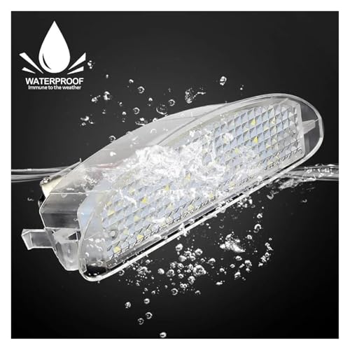 Luz LED de matrícula para Clio 2 y Twingo 1 repuesto homologado OEM 7700410754 pack de 2 unidades 7