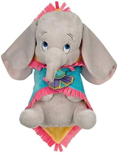 Amazon Com Disney Parque Bebe Dumbo En Una Manta De Peluche Muneca Nuevo Por Disney Interactive Studios Juguetes Y Juegos