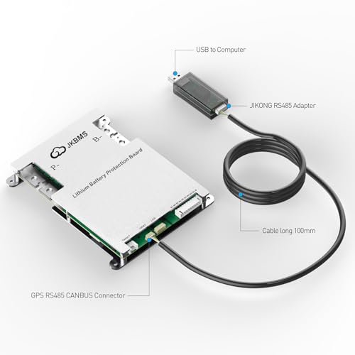 Image of JKBMS USB to TTL Module for JK BMS, Isolated GPS Port PC Communication Adapter for Battery Monitoring, Data Access and Parameter Setting