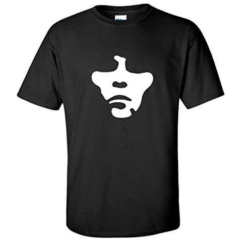 Ian Brown Face Stone Roses Indie Rock Music Mens T-Shirt (Medium) Cover