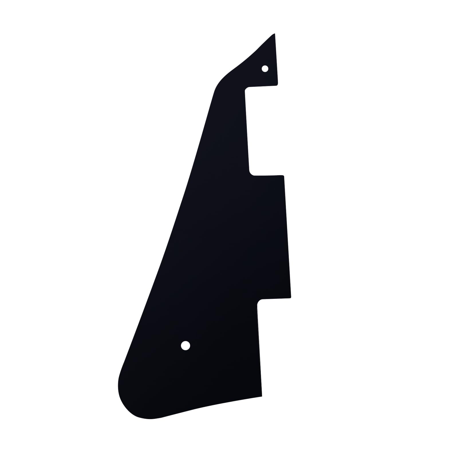 Banworks 3 Ply Les Paul Pickguard LP Pickguard Scratch Plate 2-Hole Electric Guitar Pickguard for USA Gibson Les Paul LP JT/HB-05 Glossy Black - Image 3