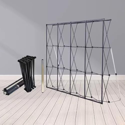 Stand pliable occultant et support d'exposition en fer pour affiches