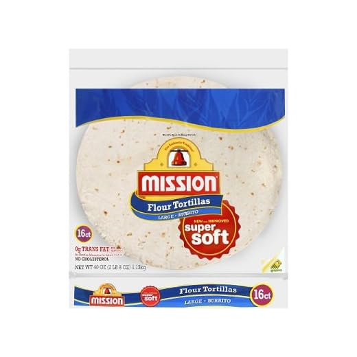 Mission Flour Tortillas Large Burrito (16 ct.) (pack of 2)