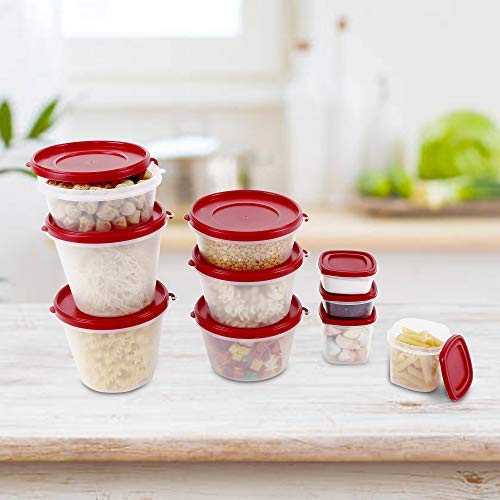Cutting EDGE Plastic Container Set – 10 Pieces, Red For Rs. 210 @ 62 % Cutting EDGE Plastic Container Set – 10 Pieces, Red For Rs. 210 @ 62 %