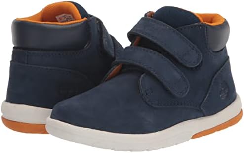 Timberland Kids Toddle Tracks Hook-and-Loop Bootie, Navy Nubuck, 7 US Unisex Toddler | Image 6