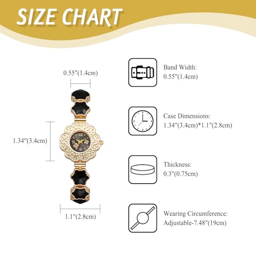 Montre femme chic analogique quartz robe soirée Oidea - 4