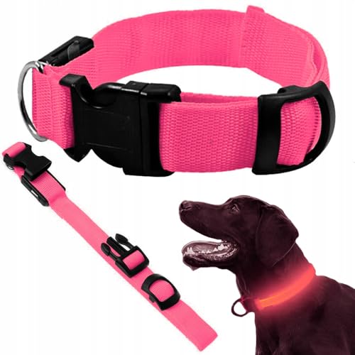 [Visibilità e sicurezza] Questo collare dispone di 3 modalità di illuminazione a LED (lampeggiante veloce, lampeggiante lento e continuo) per una maggiore visibilità e sicurezza del tuo animale domestico al buio. È molto utile sia per strada durante la notte che in natura o all'aperto dopo il tramonto.