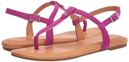 UGG Madeena, Sandal Donna, Dragon Fruit Suede, 37
