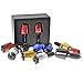elegantstunning Accesorios de la motocicleta 17MM Manillar Puños Manillar de la Barra...