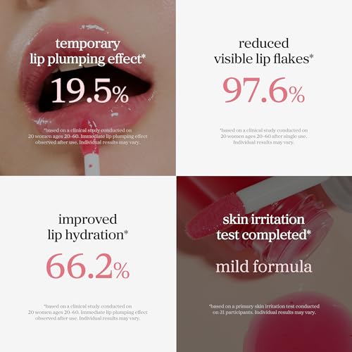 Image of NOONI Korean Lip Oil - Applecherry | Long-Lasting, Moisturizing, Plumping, Revitalizing for Dry Lips, Waterproof, No Peel Off, Hydrating Lip Stain, Stocking Stuffers, Trendy Stuff, 0.12 FL Oz