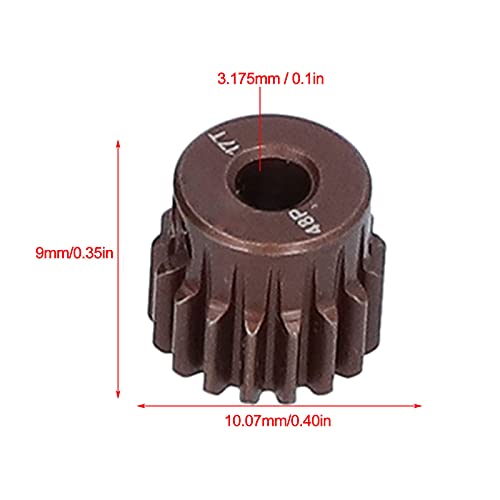 SPYMINNPOO 3Pcs 48DP Pinion Gear Set - Image 3