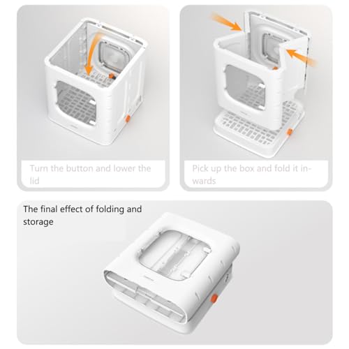 Secador automático para animais de estimação 62l grande capacidade, secador para cães, controle inte