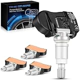 YZHIDIANF Pre-Programed TPMS Sensors Fit for:-Nissan 2006-2012 Maxima 2004-2012 Pathfinder Sentra Altima Rogue for:-Infiniti G35 for:-Suzuki 315MHz 40700-1AA0B Tire Pressure Sensor (4)