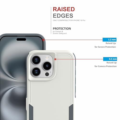 Image of Case for iPhone 16 Pro, [Military Grade Drop Protection] Full Body Heavy Duty Rugged Shockproof Protective - Combo [1 Case + 3 Interchangeable Skin][ Screen Protector + Camera Lens] Multicolor