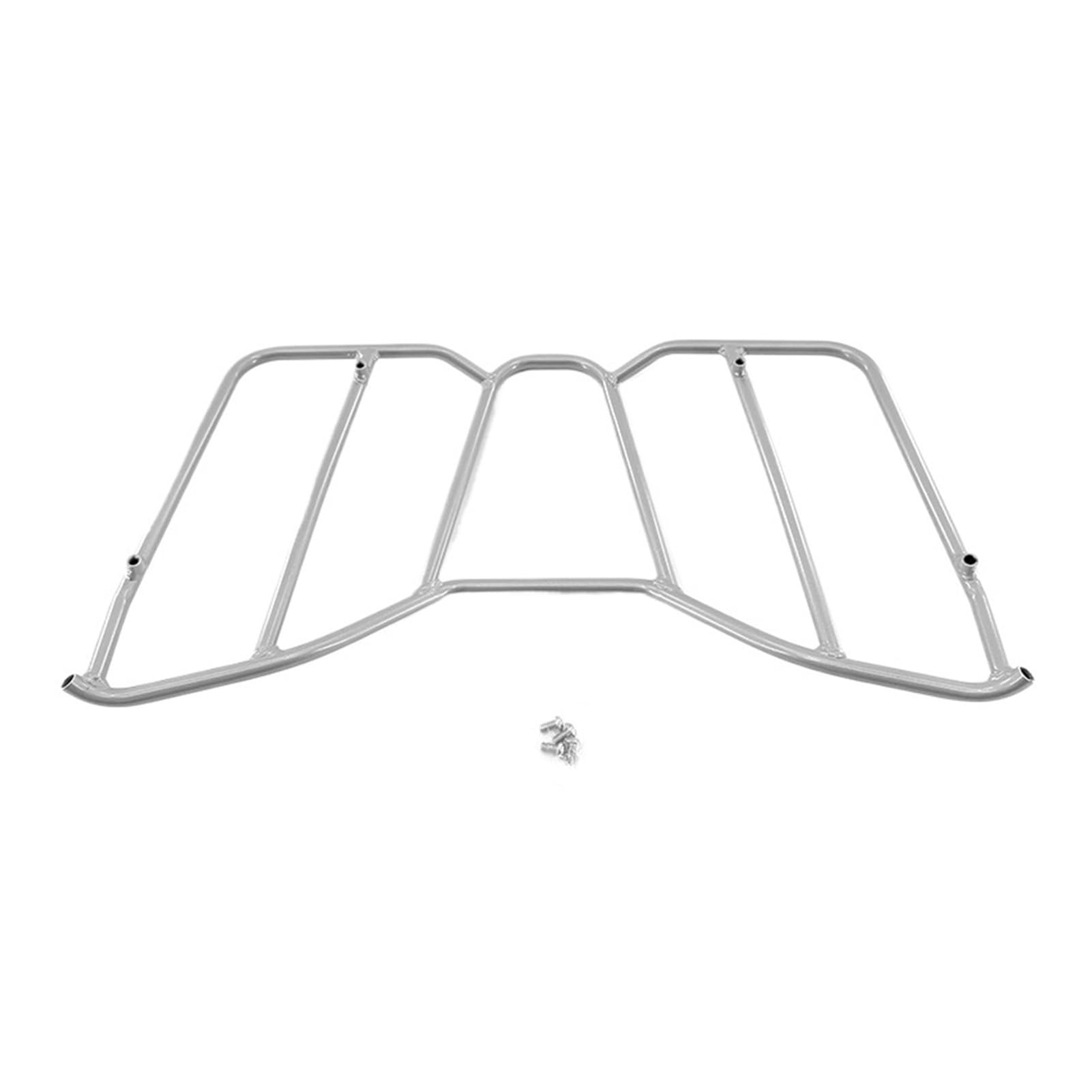 Soporte de maletero para moto con fijación antivibración para BMW R1300RT plata 7