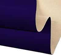 Vista 2 de HellooColor Tela de terciopelo autoadhesiva de 17 x 118 pulgadas, rollo de tela de terciopelo para forro de cajón, decoración de joyeros (azul)