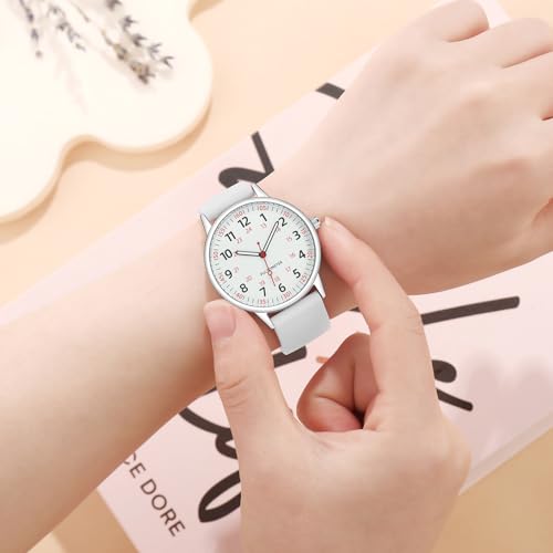 Nurse Watch for Women Waterproof Analog Silicone Watch with Second Hand Nursing Watch - Image 3