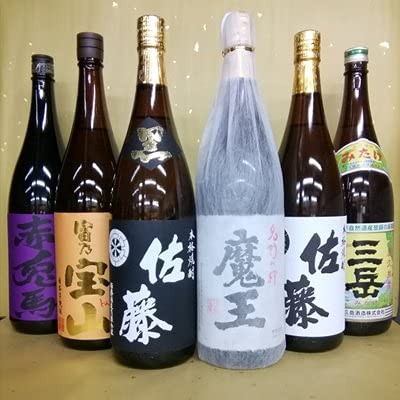 送料無料！魔王 佐藤黒 佐藤白 赤兎馬 富乃宝山 三岳 1800ml Amazon.co.jp: 焼酎 赤兎馬 富乃宝山 佐藤 黒 魔王 佐藤 白 三岳