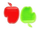 JJMG New 2PCS Silicone Body and Face Scrubber Facial Cleaning Scrub Deep Pore Pad -Massages, Exfolia