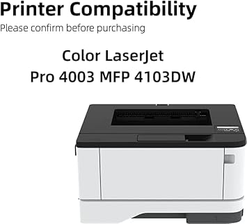 151A W1510A Compatible Toner Cartridge with Chip Replacement for HP 151A W1510A Used with LaserJet PRO 4003 MFP 4103DW Printer (Black-1PK)