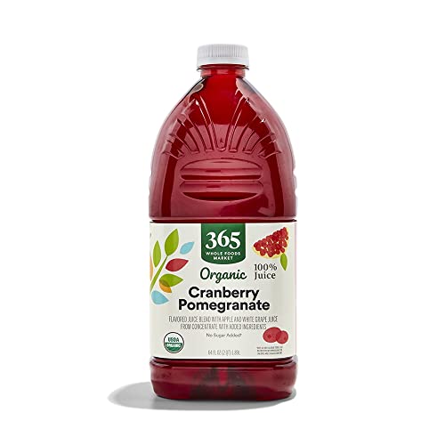 365 by Whole Foods Market, Organic Cranberry-Pomegranate Juice Blend, 64 Fl Oz