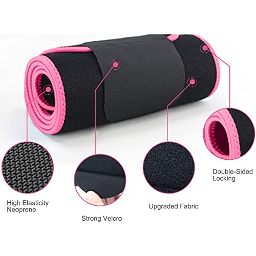 Gulanne Waist Trainer For Women & Man, Sweat Band Waist Trainer Belt, Waist Trimmer Weight Loss Workout Fitness Waist Wrap Belt (M) #TOP1